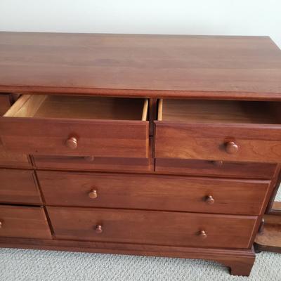 Ten Drawer Dresser with Dovetailed Drawers (BR3-KD)