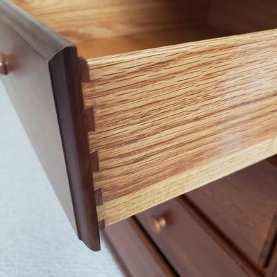 Ten Drawer Dresser with Dovetailed Drawers (BR3-KD)