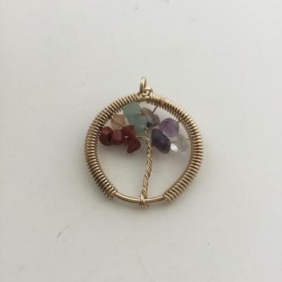 Unmarked beautiful fashion necklace pendant