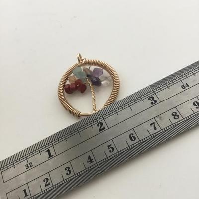 Unmarked beautiful fashion necklace pendant