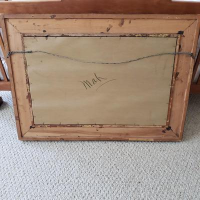 Large Framed Mirror (BR3-KD)