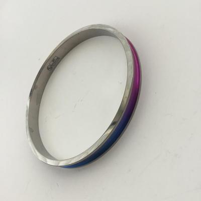 EM titanium colorful bangle