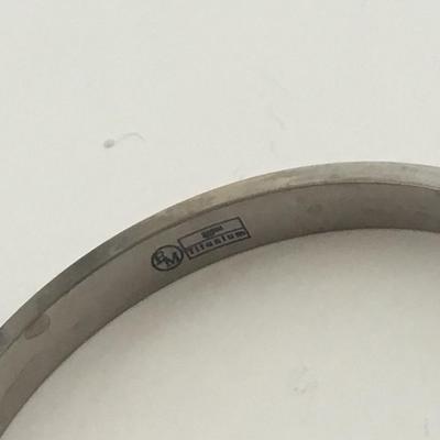 EM titanium colorful bangle