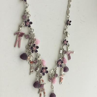 Danish design pilgrims charm necklace