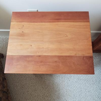 Hand Crafted Side Table with Drawer (BR3-KD)