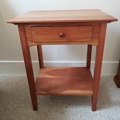 Hand Crafted Side Table with Drawer (BR3-KD)