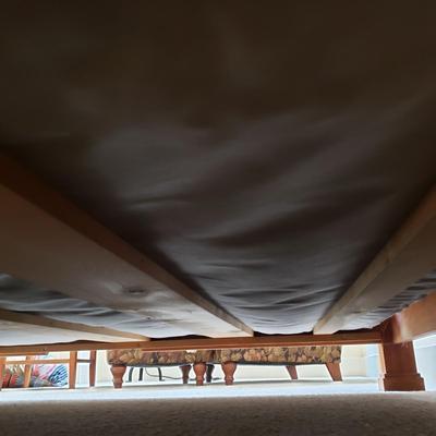 Mission Style Arts & Crafts Queen Bedframe (BR3-KD)