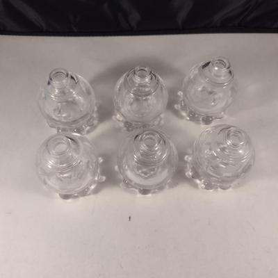 Collection of Imperial Glass Salt and Pepper Shakers- No Lids