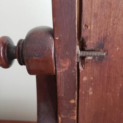 Antique Shaving Mirror (BR3-KD)