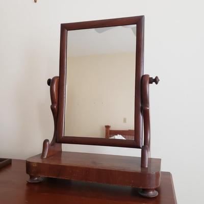 Antique Shaving Mirror (BR3-KD)