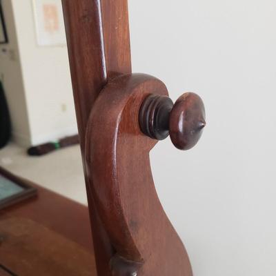 Antique Shaving Mirror (BR3-KD)