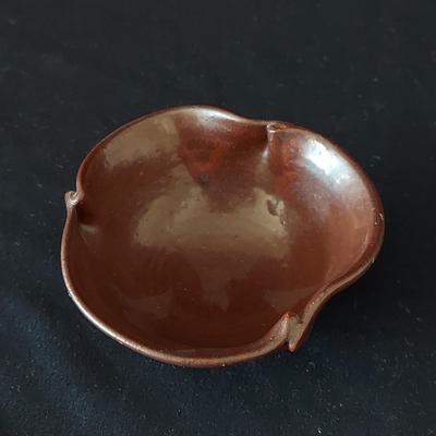 Artisan Carved Stoneware Crock, Turned Wood Platter & More Pottery (FP-BBL)