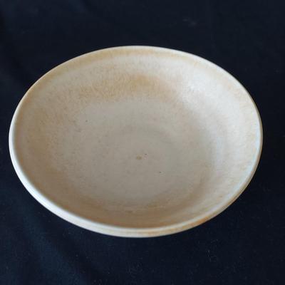 Artisan Carved Stoneware Crock, Turned Wood Platter & More Pottery (FP-BBL)