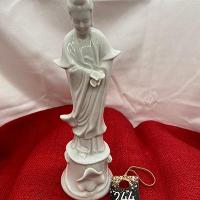 Quan Yin White Porcelain Figure