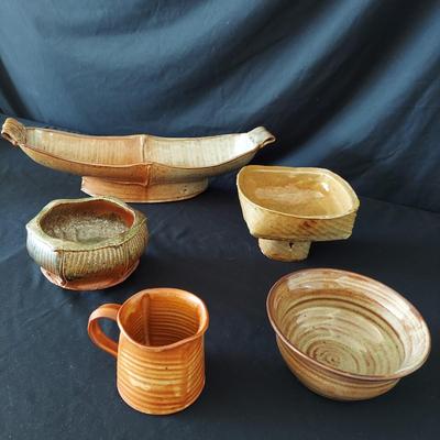 McLaughlin Stoneware Pedestal Dish & More (FP-BBL)