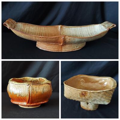 McLaughlin Stoneware Pedestal Dish & More (FP-BBL)