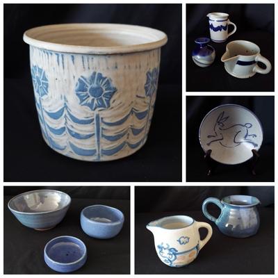 Blue & White Glazed Pottery (FP-BBL)