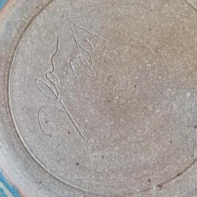 Two Signed Pottery Pieces (FP-BBL)