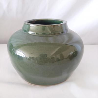 Green Glazed Pottery by Traditions Pottery & More (FP-BBL)