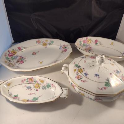 Crown Imperial Czechoslovakia Serving Pieces