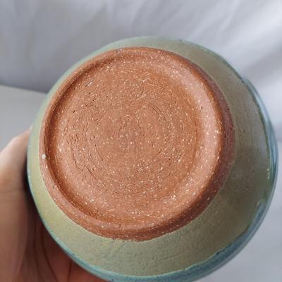 Tan & Blue Glazed Pottery (FP-BBL)