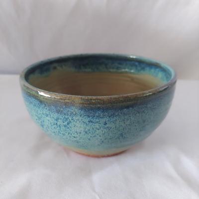 Tan & Blue Glazed Pottery (FP-BBL)