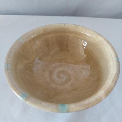 Tan & Blue Glazed Pottery (FP-BBL)