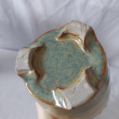 Tan & Blue Glazed Pottery (FP-BBL)