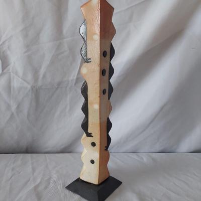 Terry Gess Abstract Stoneware Vase (FP-BBL)