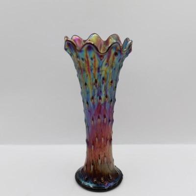 Vintage Carnival Glass Vase