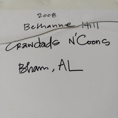 “Crawdads & Coons” by Bethanne Hill (FP-BBL)