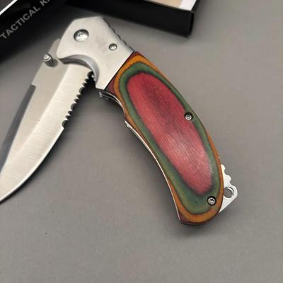Razor Tactical - Survival Knife Series - Red/Green/Orange Handle