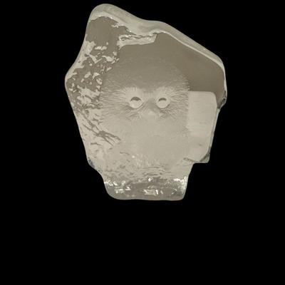 Mats Jonasson Crystal etched owl