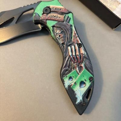 Razor Tactical - Survival Knife Series - Grim Reaper Handle