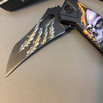 Razor Tactical - Survival Knife Series - Skull Blade & Handle