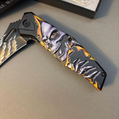 Razor Tactical - Survival Knife Series - Skull Blade & Handle