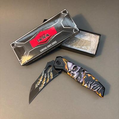 Razor Tactical - Survival Knife Series - Skull Blade & Handle