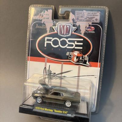 1970 Ford Mustang Foose Gambler 514 Edition 1:24 Scale Diecast Model Car