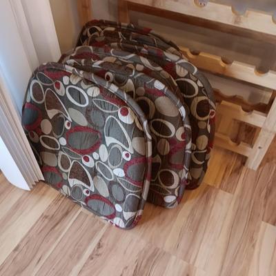 ONE OF A KIND SHEESHAM WOODEN TABLE W/6 CHAIRS