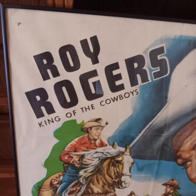 1948 ROY ROGERS "IN OLD CALIENTE" MOVIE THEATRE POSTER