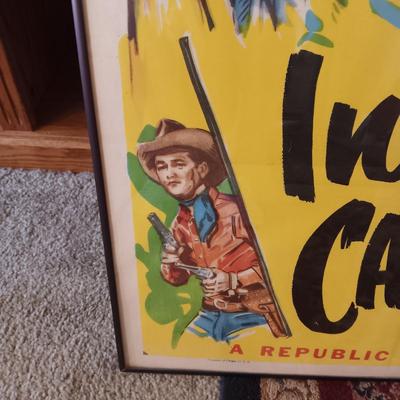 1948 ROY ROGERS "IN OLD CALIENTE" MOVIE THEATRE POSTER