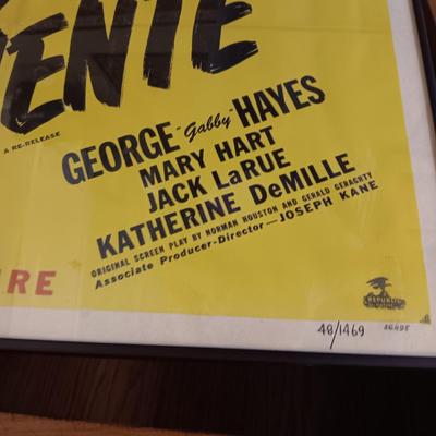 1948 ROY ROGERS "IN OLD CALIENTE" MOVIE THEATRE POSTER