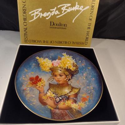 Brenda Burke 'Children of the World Festival' Limited Edition Plates- Set of Six (Choice A)