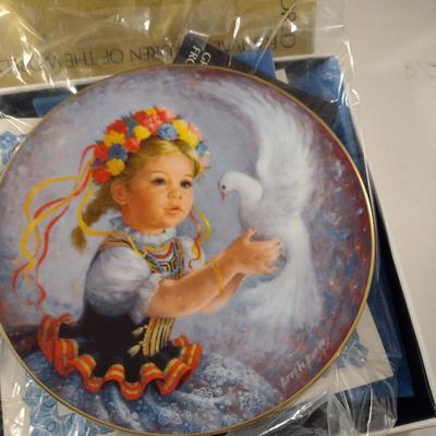 Brenda Burke 'Children of the World Festival' Limited Edition Plates- Set of Six (Choice A)
