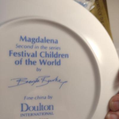Brenda Burke 'Children of the World Festival' Limited Edition Plates- Set of Six (Choice A)