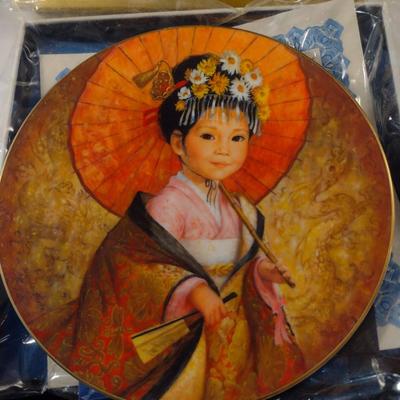 Brenda Burke 'Children of the World Festival' Limited Edition Plates- Set of Six (Choice B)