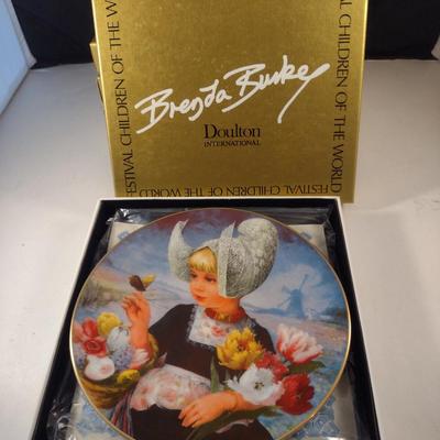 Brenda Burke 'Children of the World Festival' Limited Edition Plates- Set of Six (Choice B)
