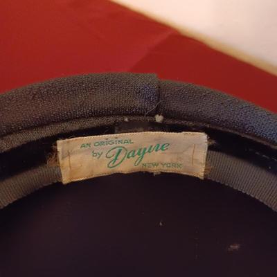 ANTIQUE DAYIRE LADIES HAT, HAND BEADED DRESS GLOVES AND AUTHENTIC FEATHER FAN