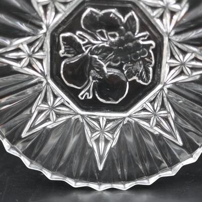 Vintage Federal Glass Pioneer 8" Plate Set