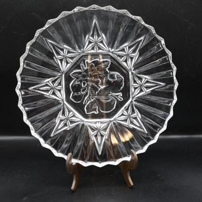 Vintage Federal Glass Pioneer 8" Plate Set
